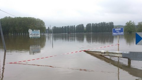 Inondations région de Nemours - 1er et 3 juin 2016 - Photos et Vidéos, Episy - La plaine de Sorques