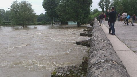 Inondations région de Nemours - 1er et 3 juin 2016 - Photos et Vidéos, Grez-sur-Loing