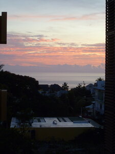1er jour à La Réunion, Vue depuis la résidence