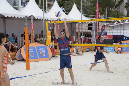 Beach Volley Trophée Carabiners 2015, Volley 20juin15  1 