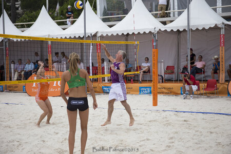 Beach Volley Trophée Carabiners 2015, Volley 20juin15  7 