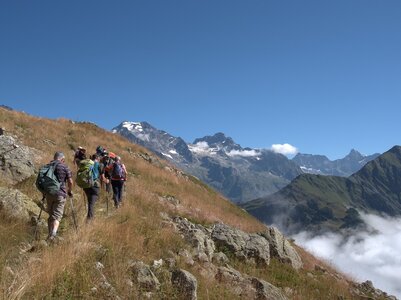 Randonnée du 7/08/2016 au col de la Béranne et aux lacs de Pétarel, P8070036  Copier 