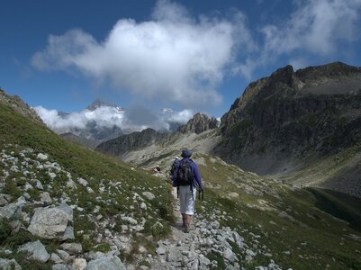 Randonnée du 7/08/2016 au col de la Béranne et aux lacs de Pétarel, P8070073  Copier 
