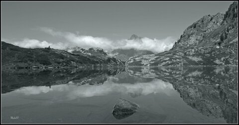 Randonnée du 7/08/2016 au col de la Béranne et aux lacs de Pétarel, P8070084 - Copie-001  Copier 