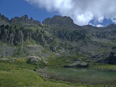 Randonnée du 7/08/2016 au col de la Béranne et aux lacs de Pétarel, P8070092  Copier 
