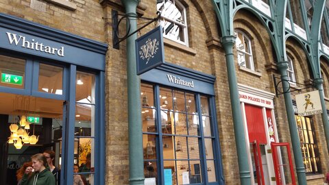 London Août 2016, Whittard’s Tea & Coffee Shop 1