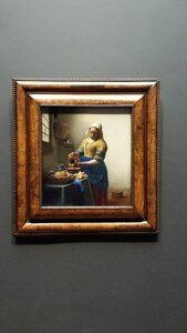 Amsterdam Août 2016 - Reijksmuseum, La Laitière - Jojannes Vermeer - 1657
