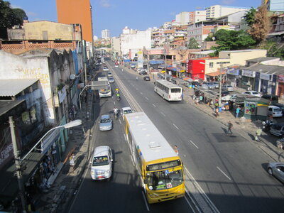 Brasil, 3 millions d'habitants, ça fait beaucoup de voitures... Et conduire ici est un sport dangereux !