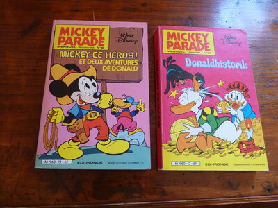 Mickey Parade n°1 à 50, 12 et 13
