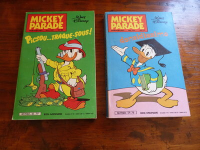 Mickey Parade n°1 à 50, 16 et 17