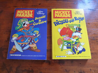 Mickey Parade n°1 à 50, 34 et 35