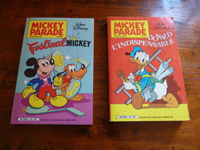 Mickey Parade n°1 à 50, 36 et 37