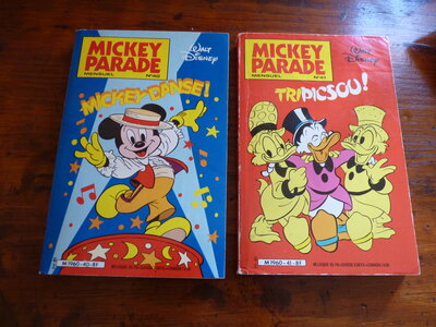 Mickey Parade n°1 à 50, 40 et 41