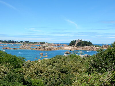 Bretagne 2016 Album Francine , Ploumanach-sentier des douaniers-3942