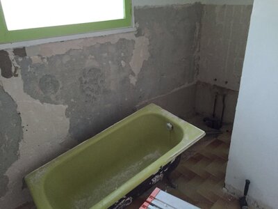 2016 Rénovation corps de ferme,  travaux  1 