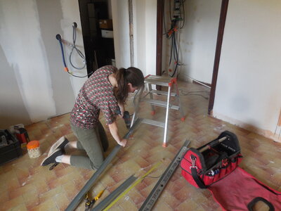 2016 Rénovation corps de ferme, Travaux  2 