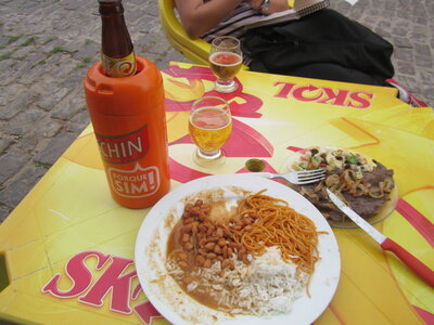 Brasil, Travail de socio sur le terrain, petite pause goûter