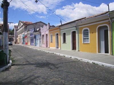 Brasil, Début des petites rues colorées