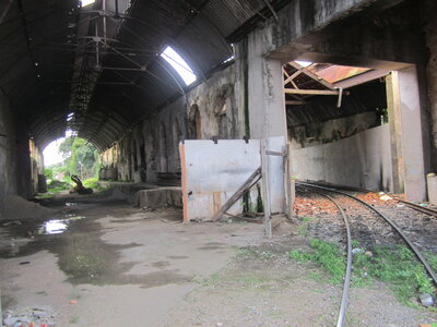 Brasil, La gare désaffectée (il n'existe pas de trains dans l'État où je suis)