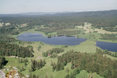 20160625_0710 GR5 2016 Thann - Thonon, 20160705-18-070716 gr5 lac de bellefontaine vu depuis la roche bernard