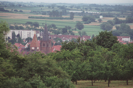20150620_0709 GR5 2015 Wissembourg - Thann, 20150200-08-200615 gr53 vue sur wissembourg