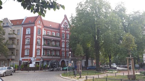 Berlin - Ausflug am Grünen Band - Septembre 2016, Alt Tegel Brunowplatz