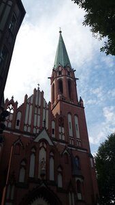 Berlin - Ausflug am Grünen Band - Septembre 2016, Alt Tegel Herz Jesu Kirche