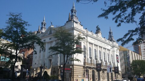 Berlin - Ausflug am Grünen Band - Septembre 2016, Charlottenburg - Theater des Westens 1