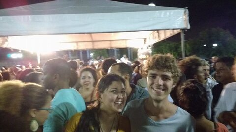 Brasil, Et une fête de la samba, avec Cris, ma coloc vénézuélienne