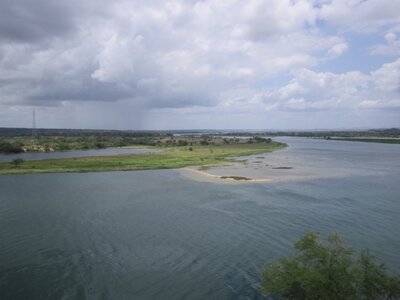 Brasil, Le Rio Sao Francisco, un grand fleuve qui sépare deux états