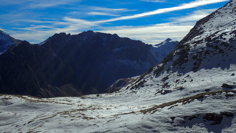 Reconnaissance au lac de la dent, patrice-030437