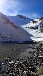 Reconnaissance au lac de la dent, patrice-030446