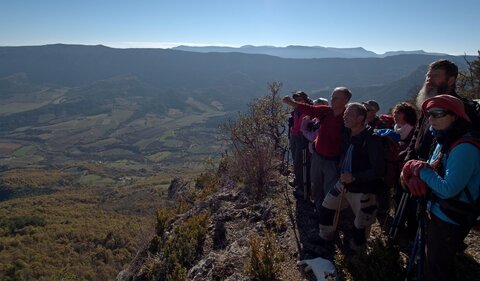 Randonnée du 15/11/2016 à Orpierre, PB150061  Copier 