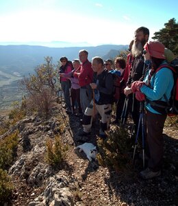 Randonnée du 15/11/2016 à Orpierre, PB150062  Copier 