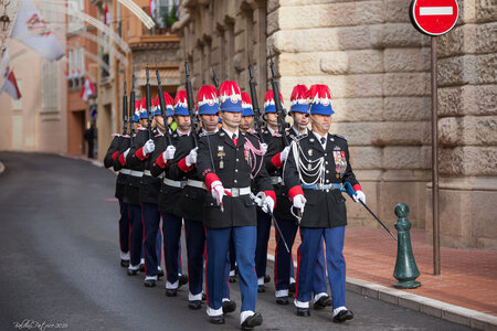 Carabiniers du Prince. Fête Nationale 2016, fête nationale 2016-17