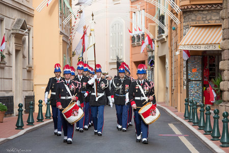 Carabiniers du Prince. Fête Nationale 2016, fête nationale 2016-81