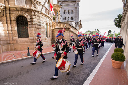 Carabiniers du Prince. Fête Nationale 2016, fête nationale 2016-313