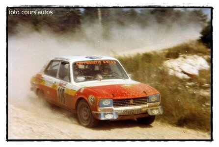 RALLYE 1000 PISTES 1978, 504 ghigo 1000Pi 78