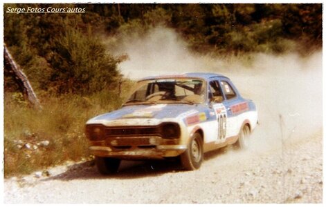 RALLYE 1000 PISTES 1978, escort rs gr1 1000pistes78