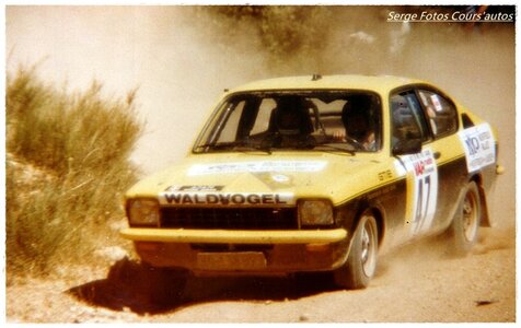 RALLYE 1000 PISTES 1978, opel kadett gte gr1 1000pistes78