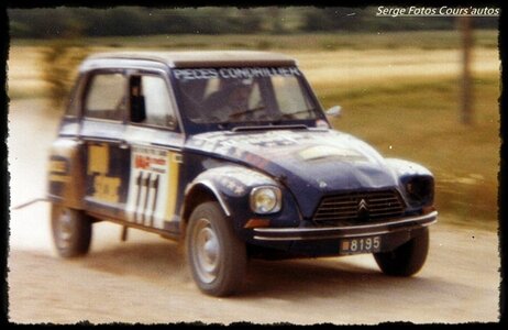 RALLYE 1000 PISTES 1978, peyret cornelli dyane gr2 1000pistes78