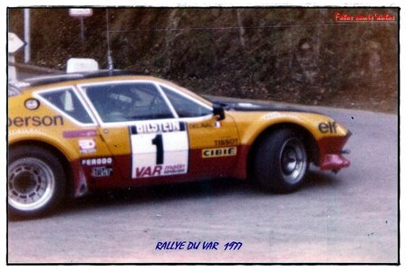 RALLYE du VAR 1977, scan var 77 Fr ®quelin vainqueur