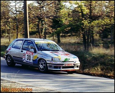RALLYE DU VAR 1999, clio williams var1999