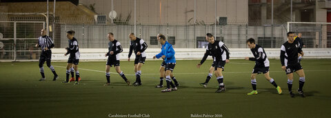 Match Carabiniers du 6 décembre 2016, 5dec2016-4à2-3