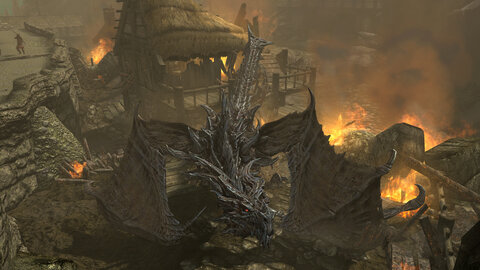 Captures d'écran de jeux videos_les dragons, Skyrim SE 2016_008_Liberation