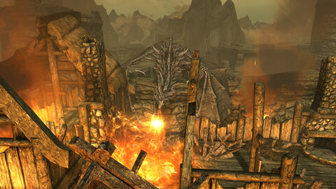Captures d'écran de jeux videos_les dragons, Skyrim SE 2016_013_Liberation
