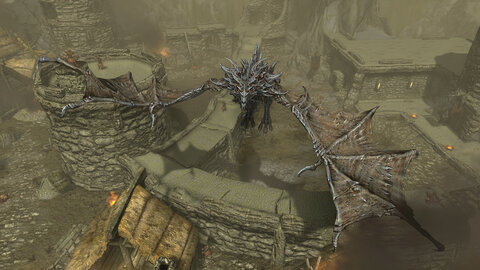 Captures d'écran de jeux videos_les dragons, Skyrim SE 2016_014_Liberation