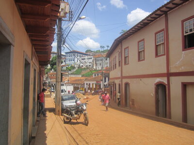 Brasil, Arrivée à Serro  plus petit  ville du fromage