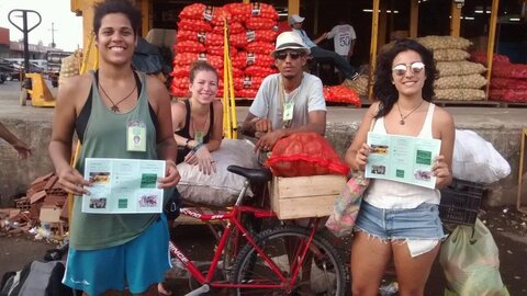 Brasil, CEASA  on va chercher la nourriture de la semaine au Rungis local