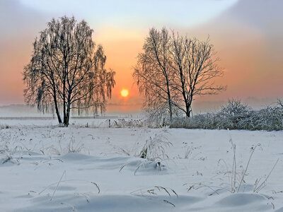 Mes photos, Carte postale hivernale